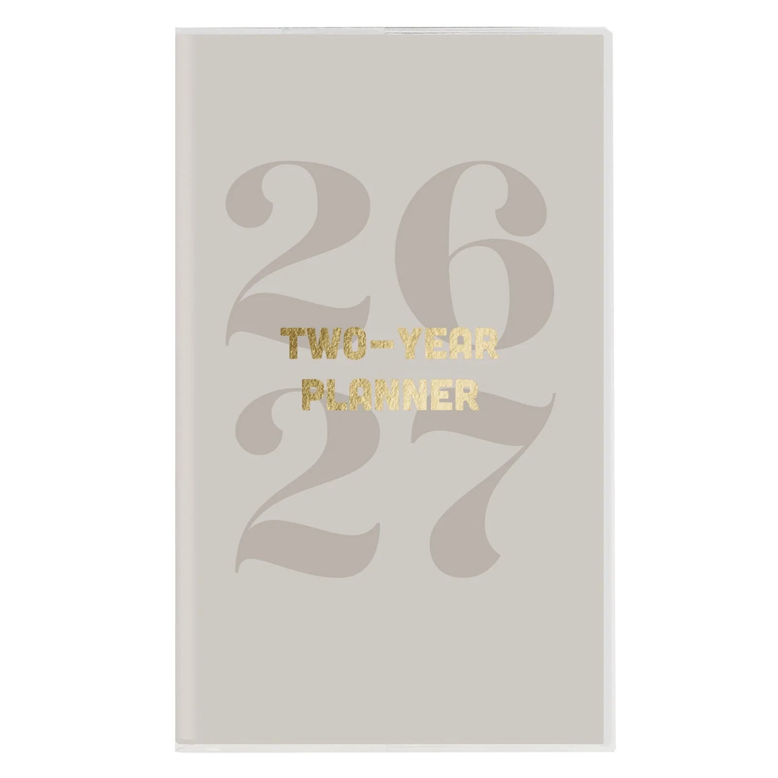 2026-2027 Typographic Two-Year Pocket Planner 9781664845107