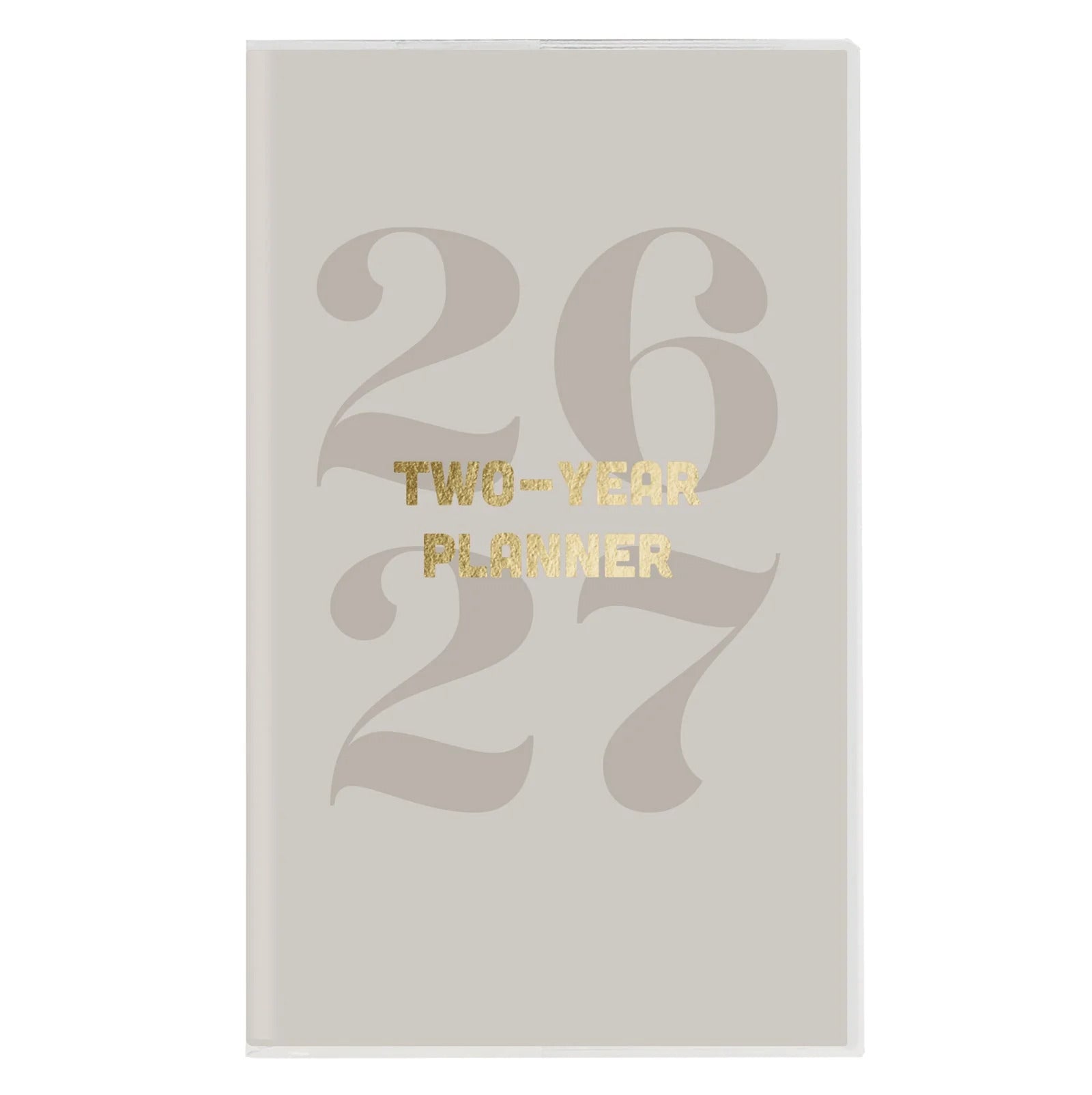 2026-2027 Typographic Two-Year Pocket Planner 9781664845107