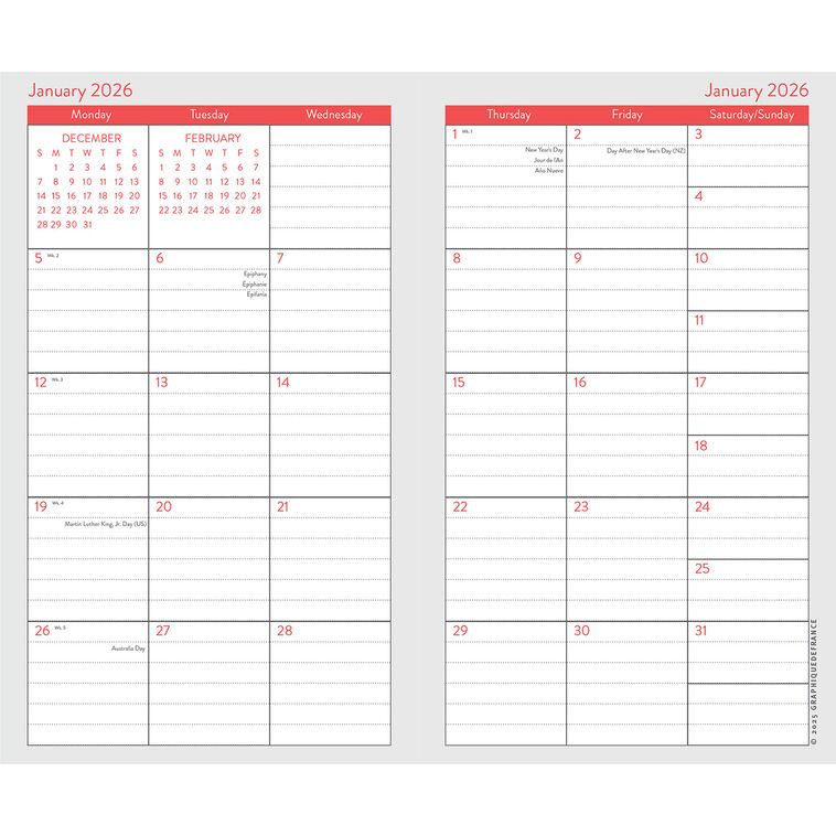 2026-2027 Peanuts Happiness Is Two-Year Pocket Planner 9781664845169_2