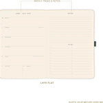2026 Peanuts Pink Floatie 6X8 Hardbound Planner 9781664845282_1