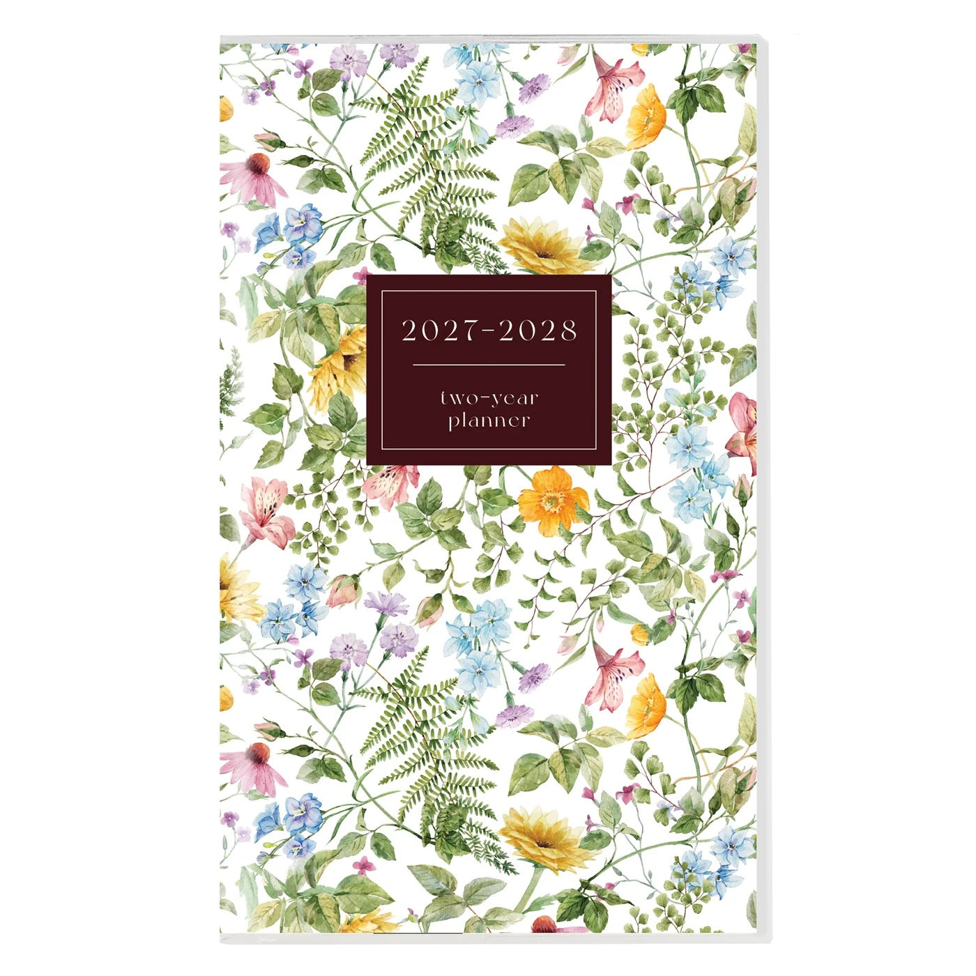 Graphique 2027-2028 Floral 2-Year Pocket Planner 40 9781664845534