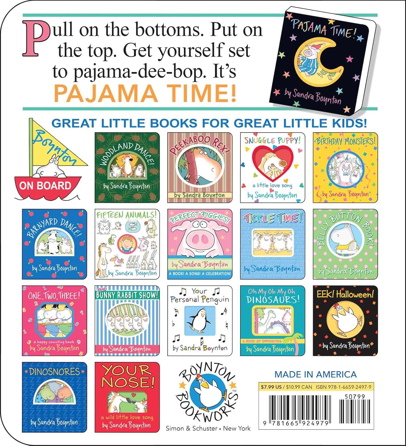 Pajama Time! by Boynton. Sandra 9781665924979_1