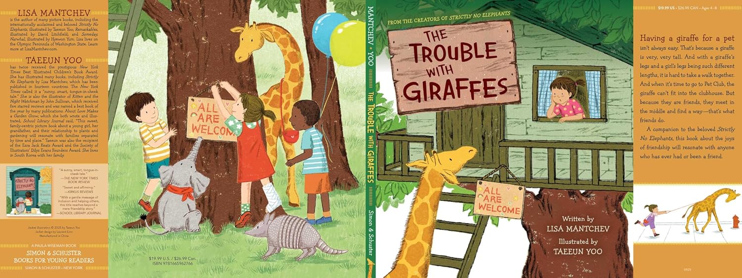 The Trouble with Giraffes by Mantchev. Lisa, Illustrated by Yoo. Taeeun 20 9781665962766_1