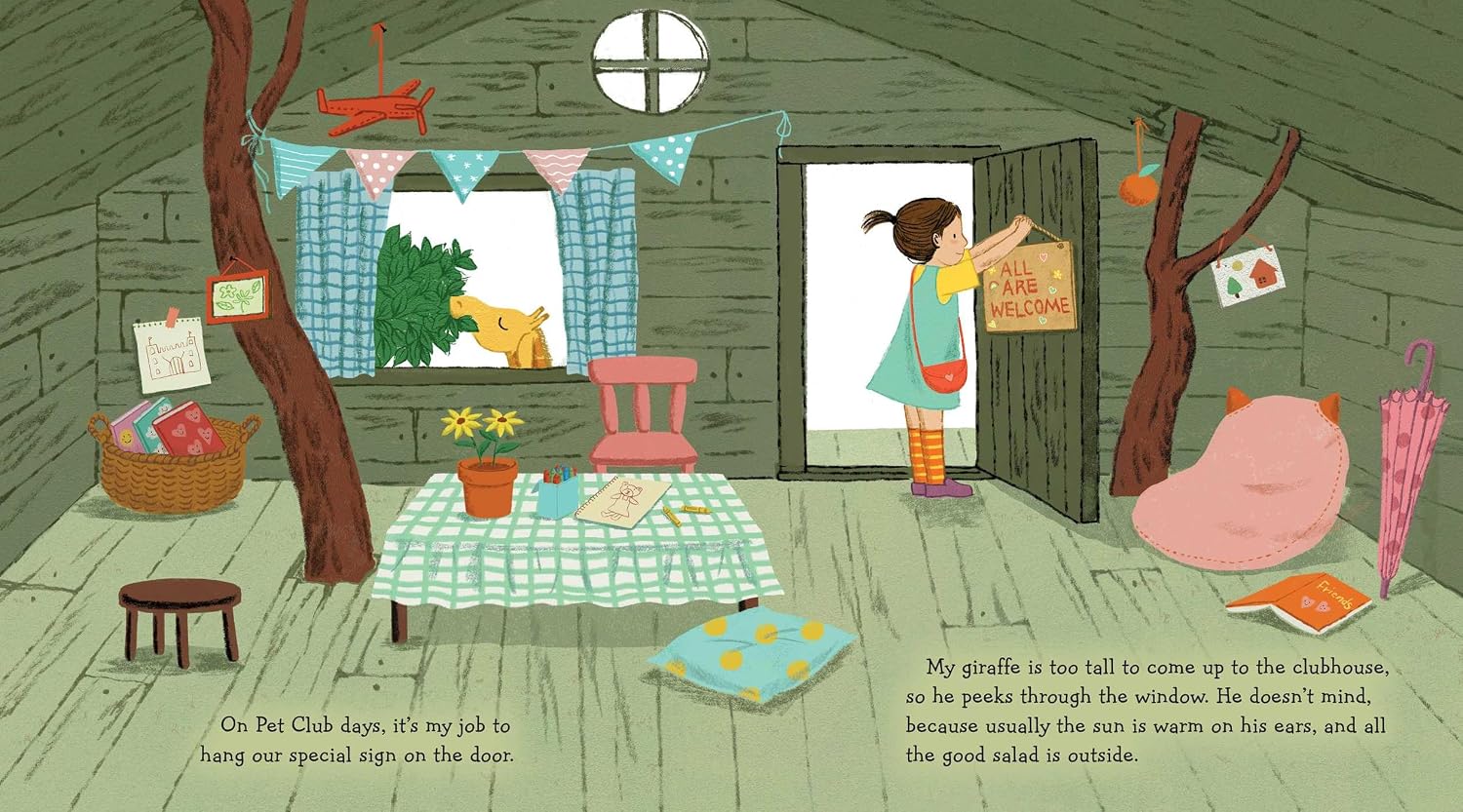 The Trouble with Giraffes by Mantchev. Lisa, Illustrated by Yoo. Taeeun 20 9781665962766_3