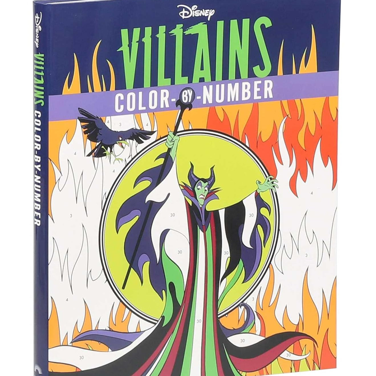 Disney Villains Color-By-Number by Thunder Bay Press 9781667200576_1