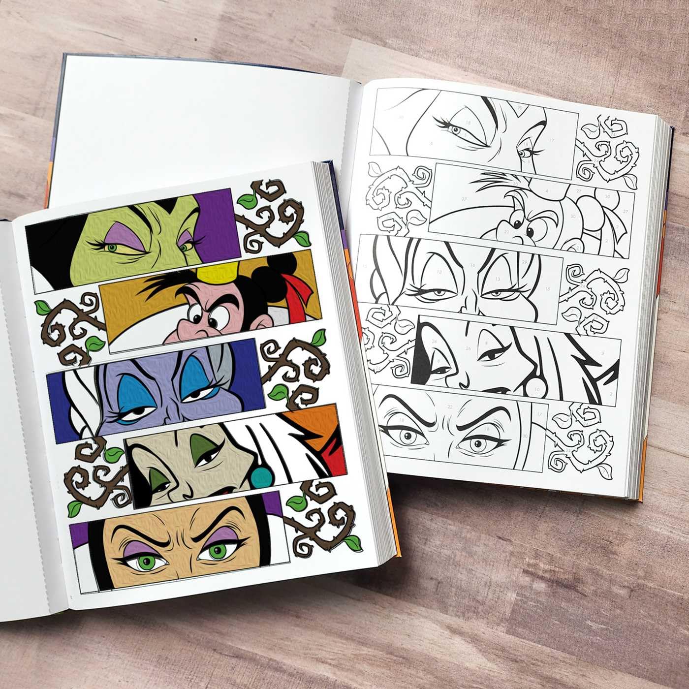 Disney Villains Color-By-Number by Thunder Bay Press 9781667200576_5