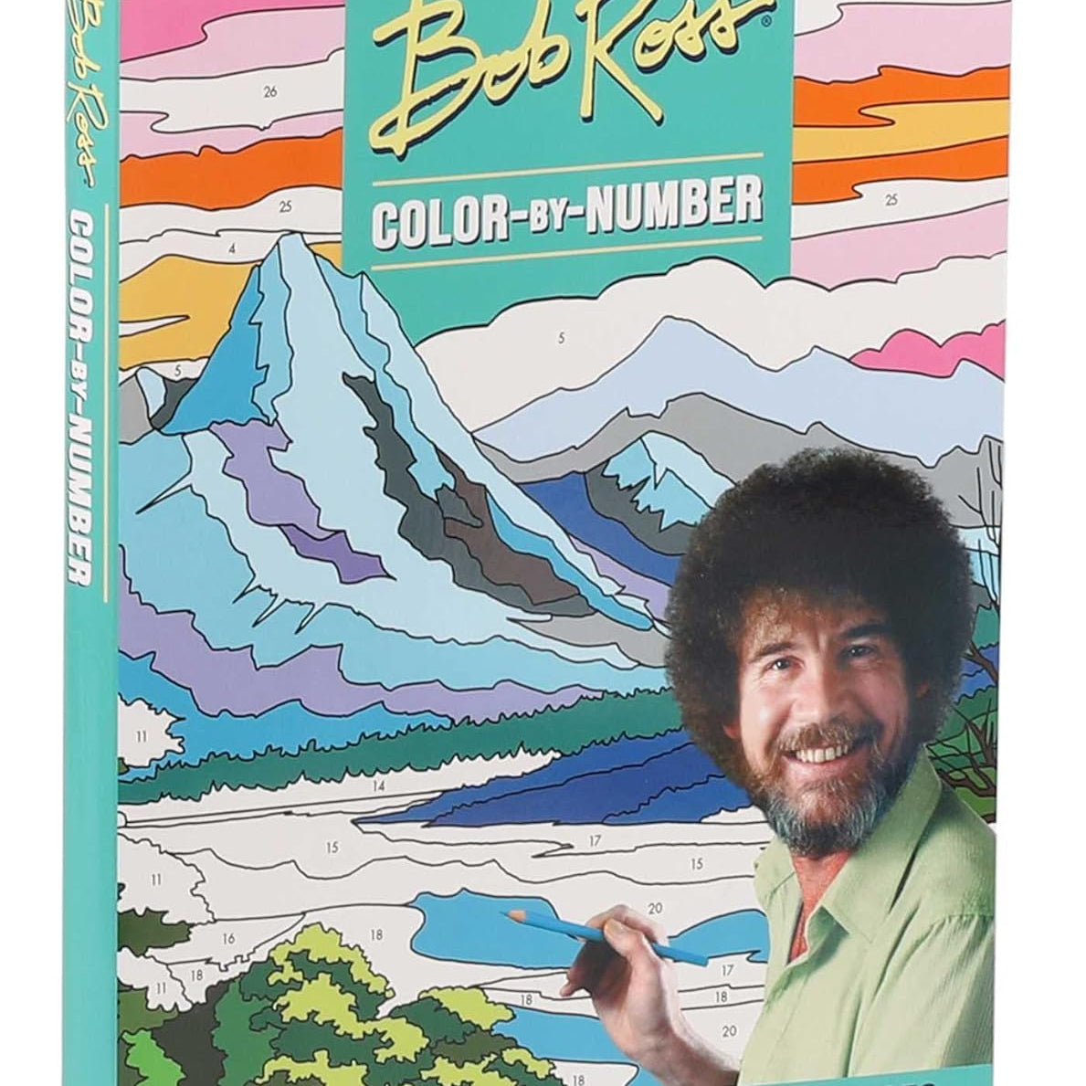 Bob Ross Color-By-Number 9781667201818_1