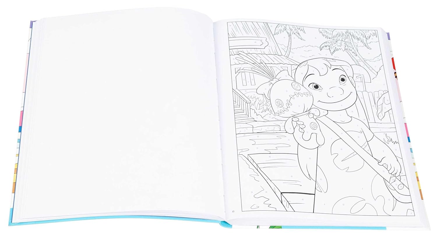 Disney Stich Color-By-Number by Thunder Bay Press 9781667208015_2