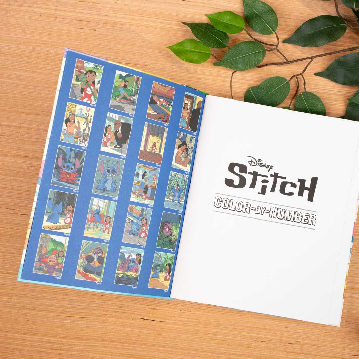 Disney Stich Color-By-Number by Thunder Bay Press 9781667208015_3