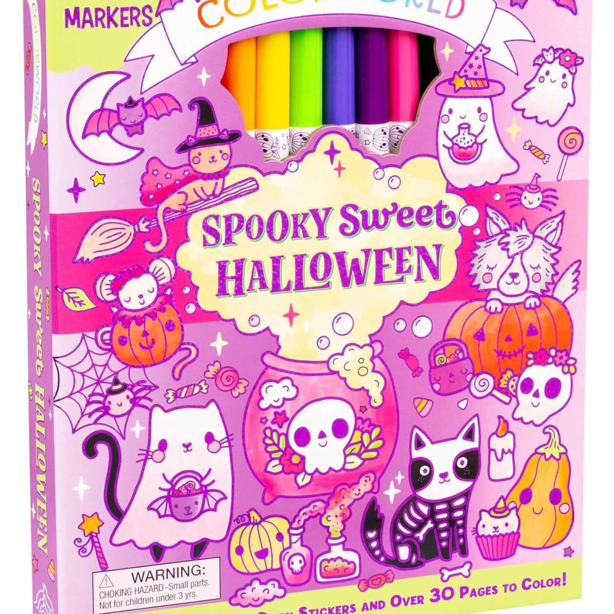 Colorworld: Spooky Sweet Halloween by French. Felicity 9781667209456_1