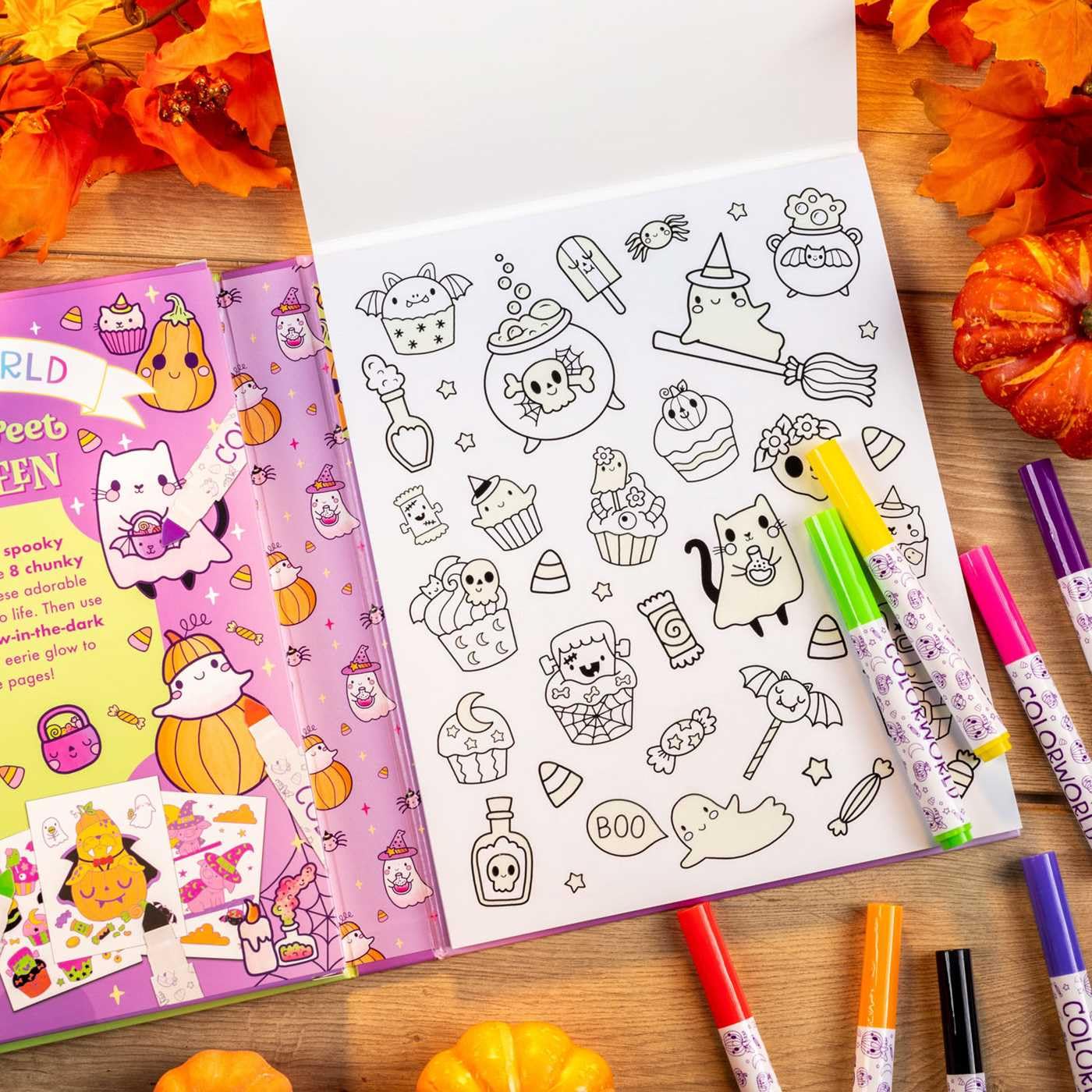 Colorworld: Spooky Sweet Halloween by French. Felicity 9781667209456_2