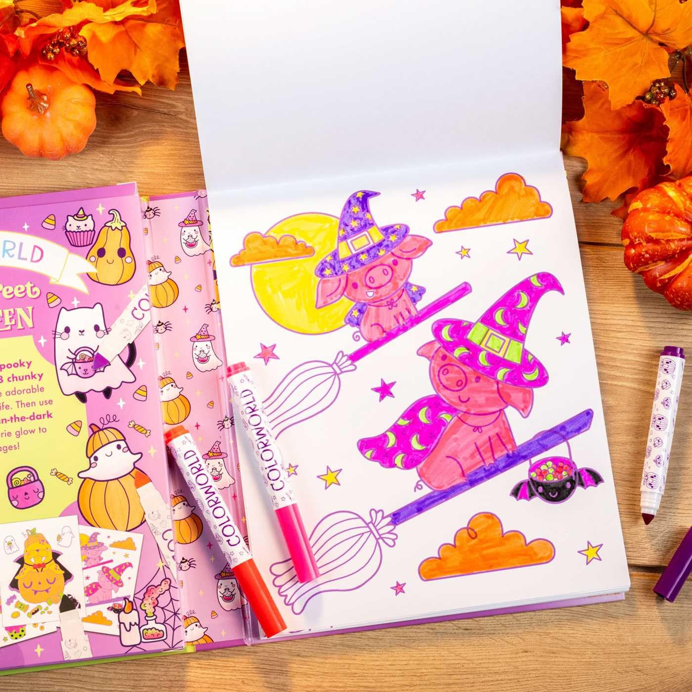 Colorworld: Spooky Sweet Halloween by French. Felicity 9781667209456_4