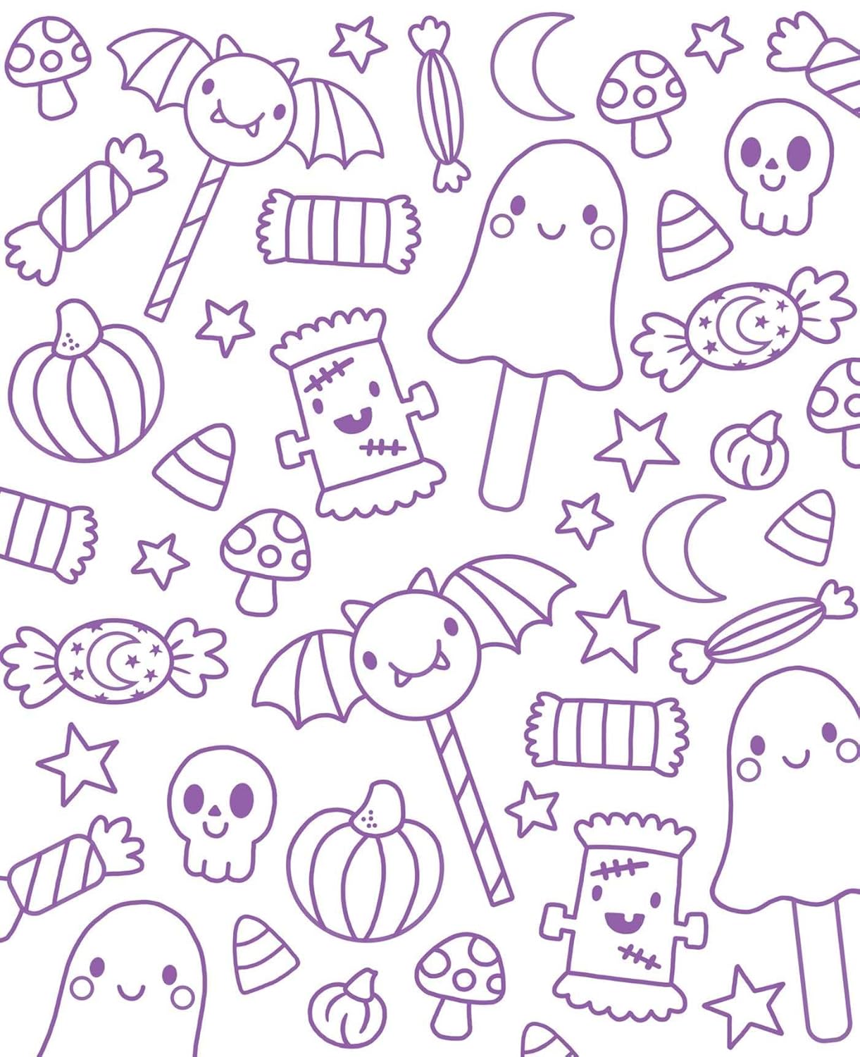 Colorworld: Spooky Sweet Halloween by French. Felicity 9781667209456_9
