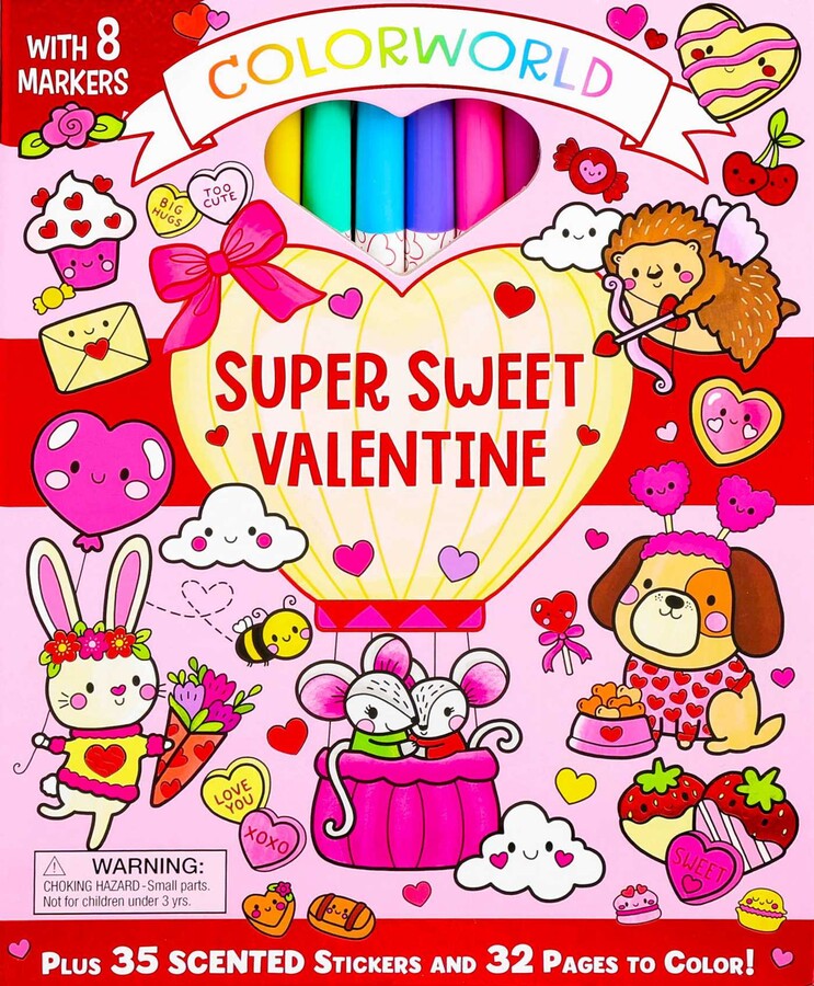 Colorworld: Super Sweet Valentine by French. Felicity 20 9781667210599