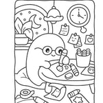 Cozy Nightmare Glow-In-The-Dark Coloring by Thunder Bay Press 9781667211305_8