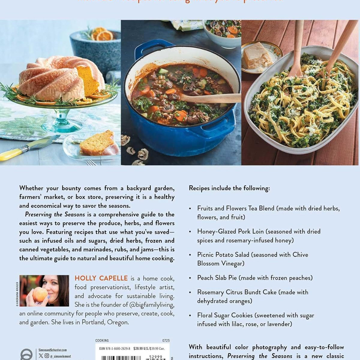 Preserving The Seasons by Capelle. Holly 9781668026298_1