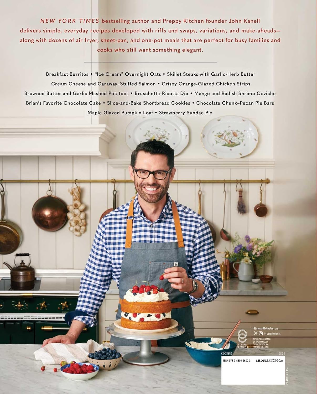 Preppy Kitchen Super Easy: 100 Simple and Versatile Recipes by Kanell. John 20 9781668026823_1