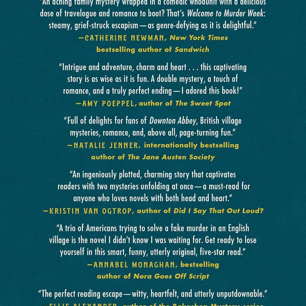 Welcome To Murder Week: A Novel by Dukess. Karen 9781668079775_1