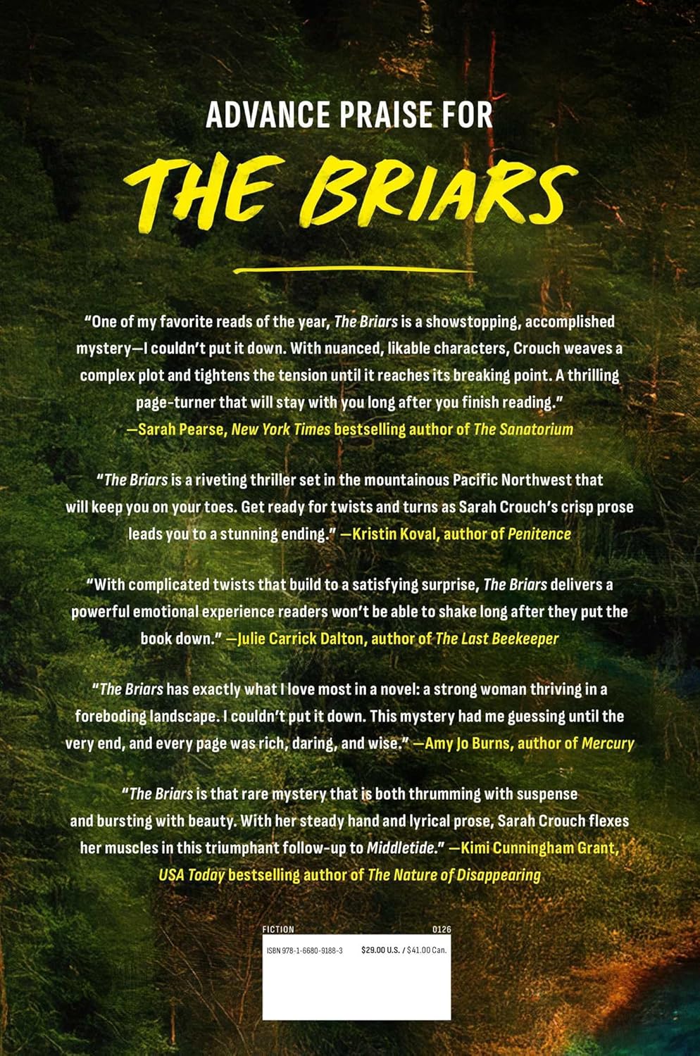 The Briars: A Novel by Crouch. Sarah 20 9781668091883_1