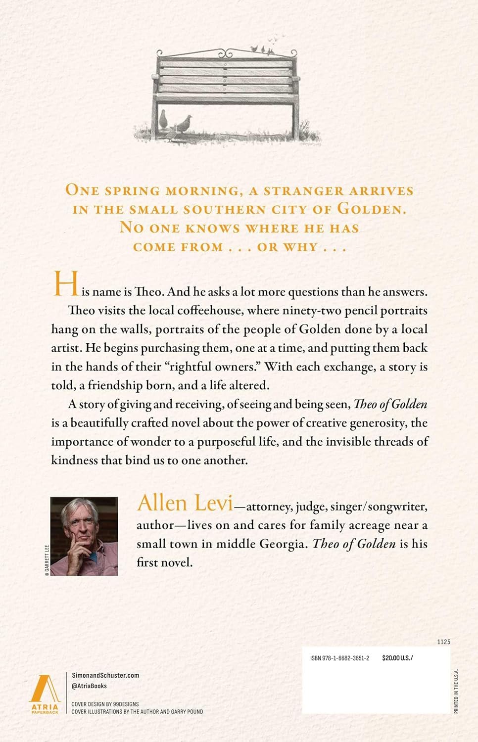 Theo Of Golden by Levi. Allen 20 9781668236512_1