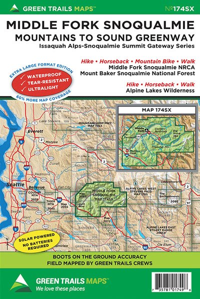 Middle Fork Snoqualmie 174Sx 9781680514223