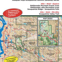 205Sx Rattlesnake Mountain, Wa - Green Trails Maps 9781680516524