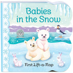 Babies In The Snow: Chunky Lift A Flap Board Book by Swift. Ginger; Silvertein. 9781680522280