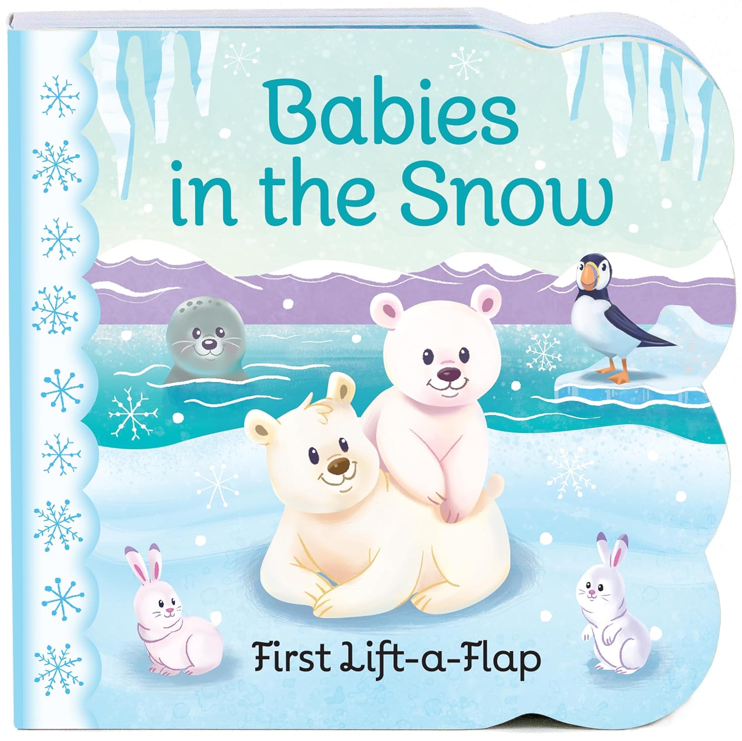 Babies In The Snow: Chunky Lift A Flap Board Book by Swift. Ginger; Silvertein. 9781680522280
