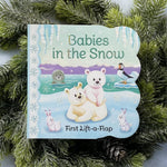 Babies In The Snow: Chunky Lift A Flap Board Book by Swift. Ginger; Silvertein. 9781680522280_2