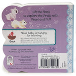 Babies In The Snow: Chunky Lift A Flap Board Book by Swift. Ginger; Silvertein. 9781680522280_6