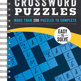 Brain Busters: Large Print Crossword Puzzles Blue: 200+ by Parragon Books 20 9781680524888