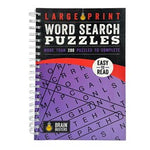 Brain Busters: Large Print Word Search Puzzles PuRPle: 200+ by Parragon Books 20 9781680528886