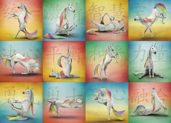 Unicorn Yoga 1000-Piece Puzzle - Willow Creek Press 9781682348352_1c96b5f7-02cb-46c7-bb3b-3c57307a92c8