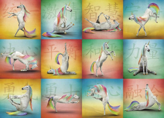 Unicorn Yoga 1000-Piece Puzzle - Willow Creek Press 9781682348352_1c96b5f7-02cb-46c7-bb3b-3c57307a92c8