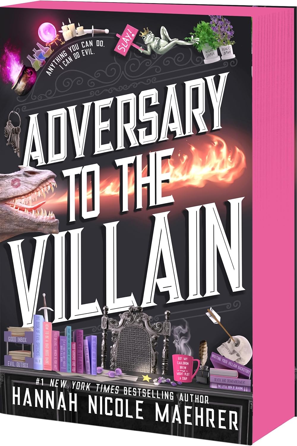 Adversary to the Villain (Assistant and the Villain #4) by Maehrer. Hannah Nicole 20 9781682816721