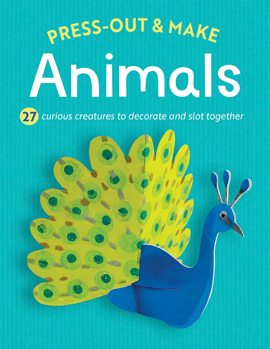 Press-Out & Make Animals by Golding. Elizabeth 9781684647149