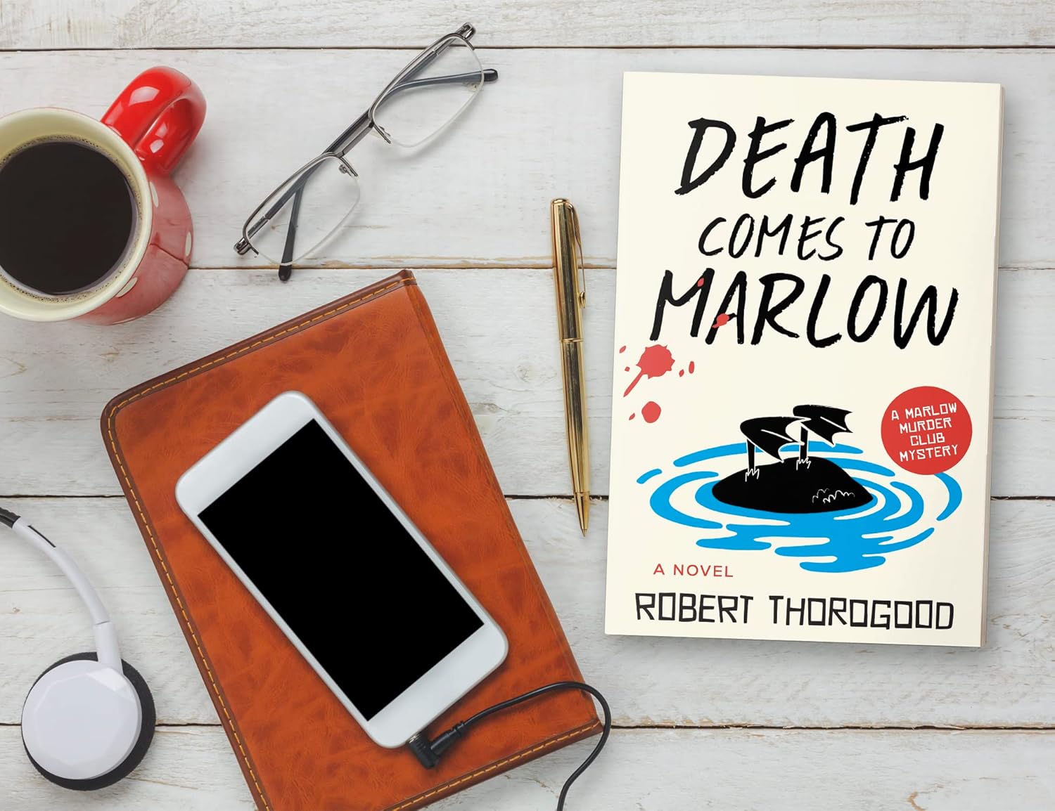 DEATH COMES TO MARLOW (THE MARLOW MURDER CLUB #2) - THOROGOOD. ROBERT 9781728250540_1