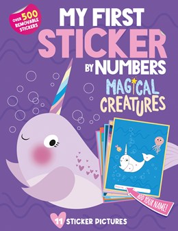 My First Sticker By Numbers: Magical Creatures by Quintanilla, Hazel 9781728260679