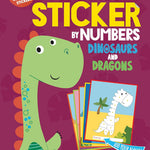 My First Sticker By Number: Dinosaurs & Dragons by Quintanilla. Hazel 20 9781728260686