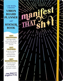 A Vision Board Planner: Manifest That Sh*T by Michaels. Olive 9781728268941