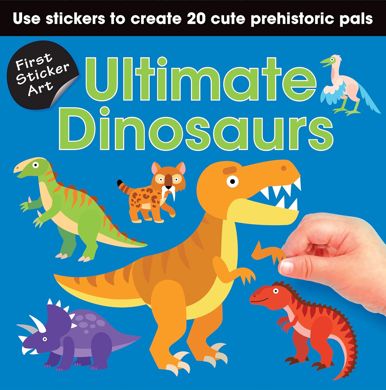 First Sticker Art: Ultimate Dinosaurs by Savva. Ksenya 20 9781728278865