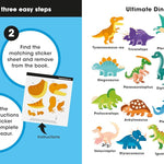 First Sticker Art: Ultimate Dinosaurs by Savva. Ksenya 20 9781728278865_2_2600ee2d-d21e-4353-af2c-a85d46abe913