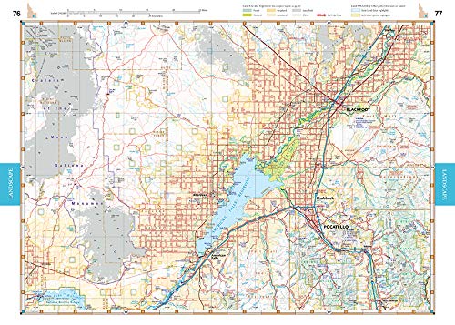 Idaho Road And Recreation Atlas - Benchmark Maps 9781734315028_5