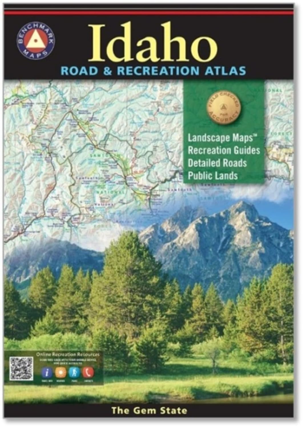 Idaho Road And Recreation Atlas - Benchmark Maps 9781734315028_b807268a-460f-4f63-8f06-997fd573c3ef