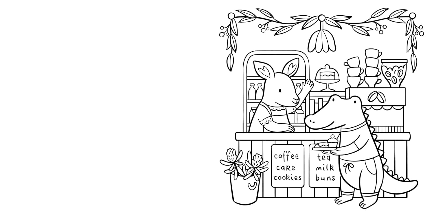 Aussie Cozy Baking Coloring Book by Mimimoo Illustration 20 9781761217623_3