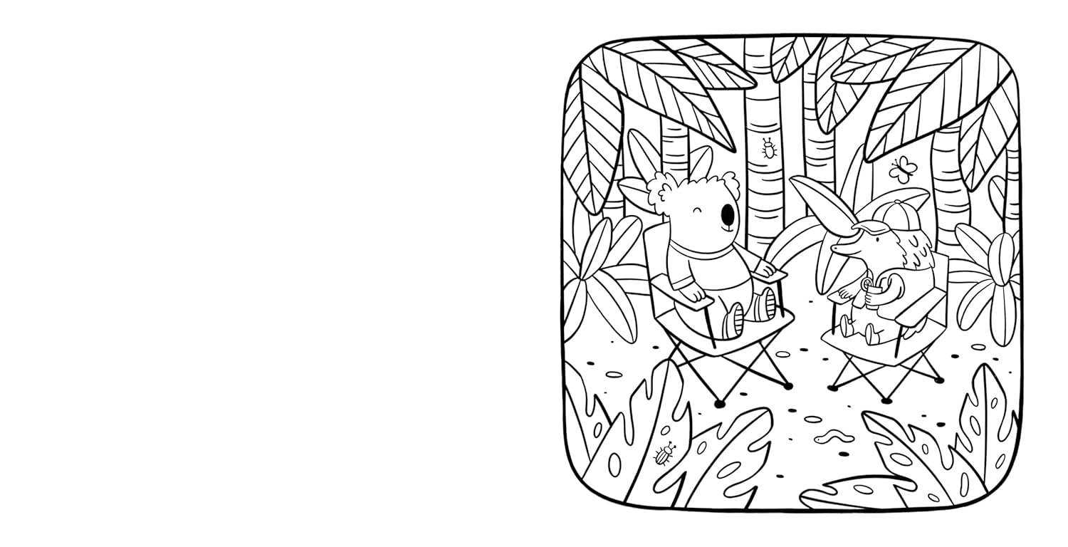 Aussie Cozy Nature Coloring Book by Mimimoo Illustration 20 9781761217647_5