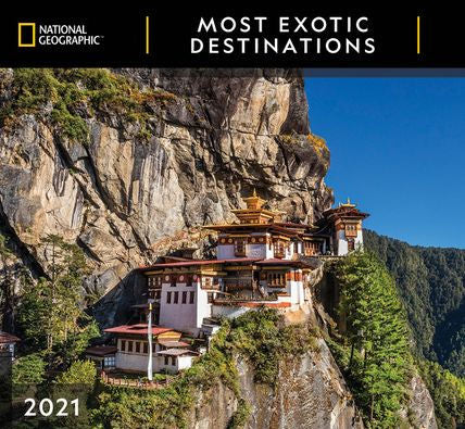 NATIONAL GEOGRAPHIC MOST EXOTIC DESTINATIONS CALENDAR 9781772184839_b6ae4262-41d5-4781-86d3-06768f800778