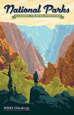 NATIONAL PARKS POSTERS DELUXE CALENDAR 9781772185270