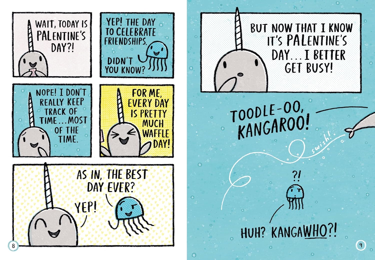 A WAFFLE LOT OF LOVE! (NARWHAL AND JELLY #10) - CLANTON. BEN 20 9781774884539_3