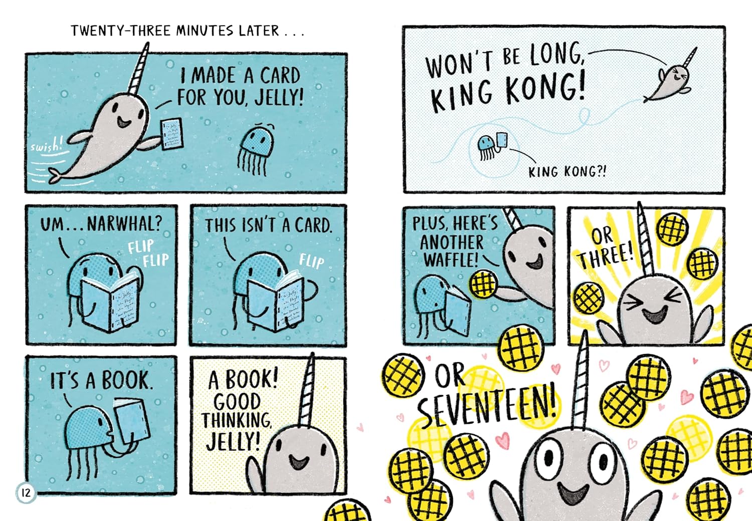 A WAFFLE LOT OF LOVE! (NARWHAL AND JELLY #10) - CLANTON. BEN 20 9781774884539_5